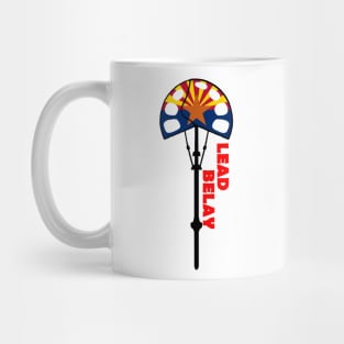 Lead Belay Arizona Mug